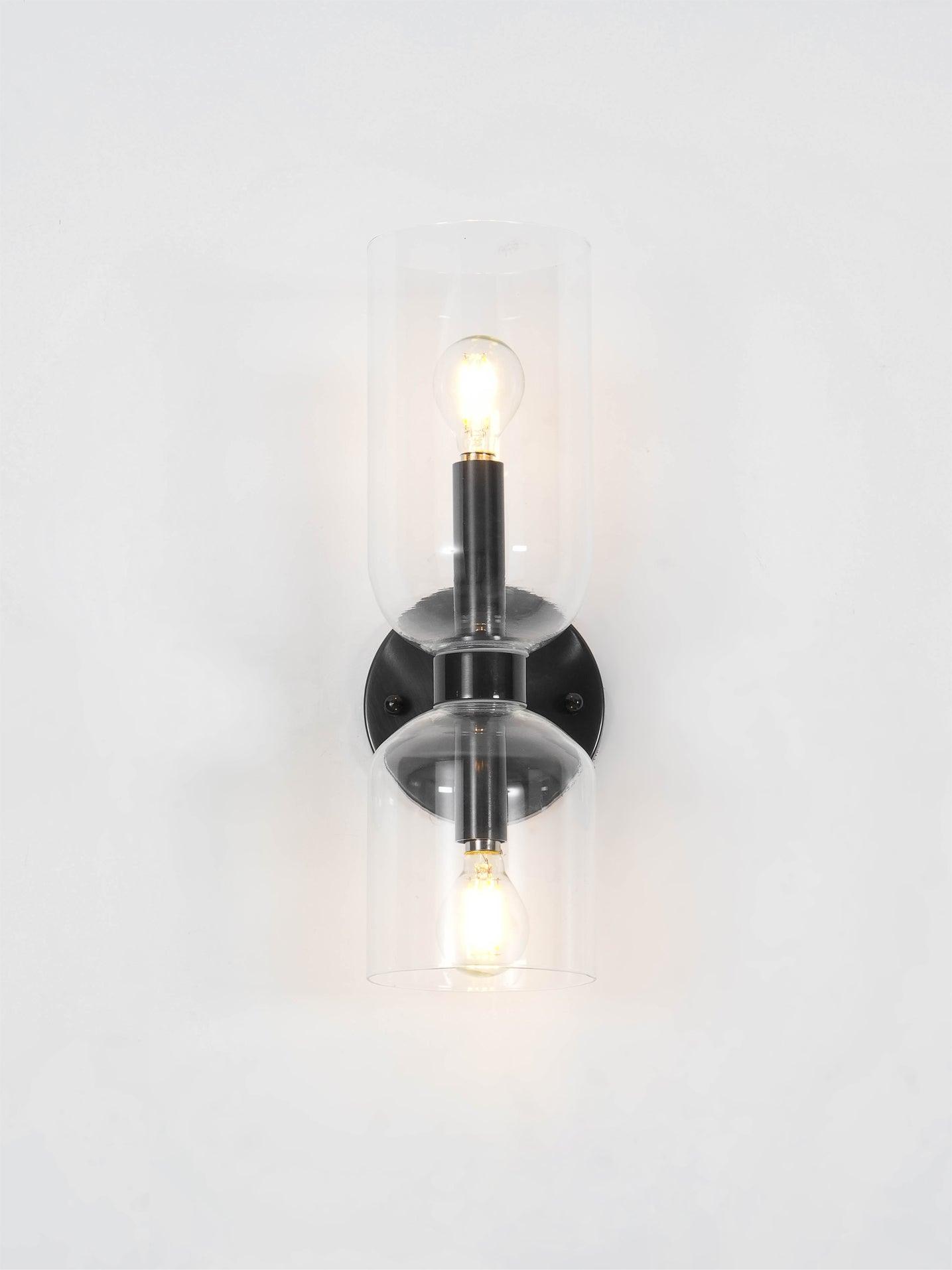 Edie Wall Lamp | Opal Glass Shade, Metal Body & Ideal for Indoor Use in Modern Spaces