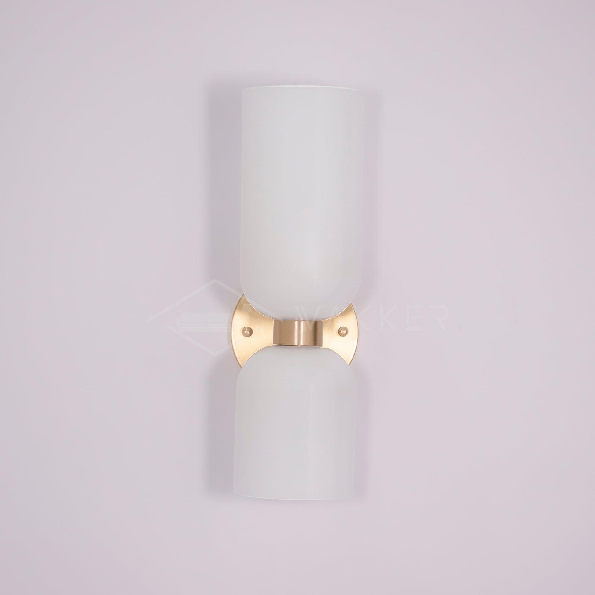 Edie Wall Lamp | Opal Glass Shade, Metal Body & Ideal for Indoor Use in Modern Spaces