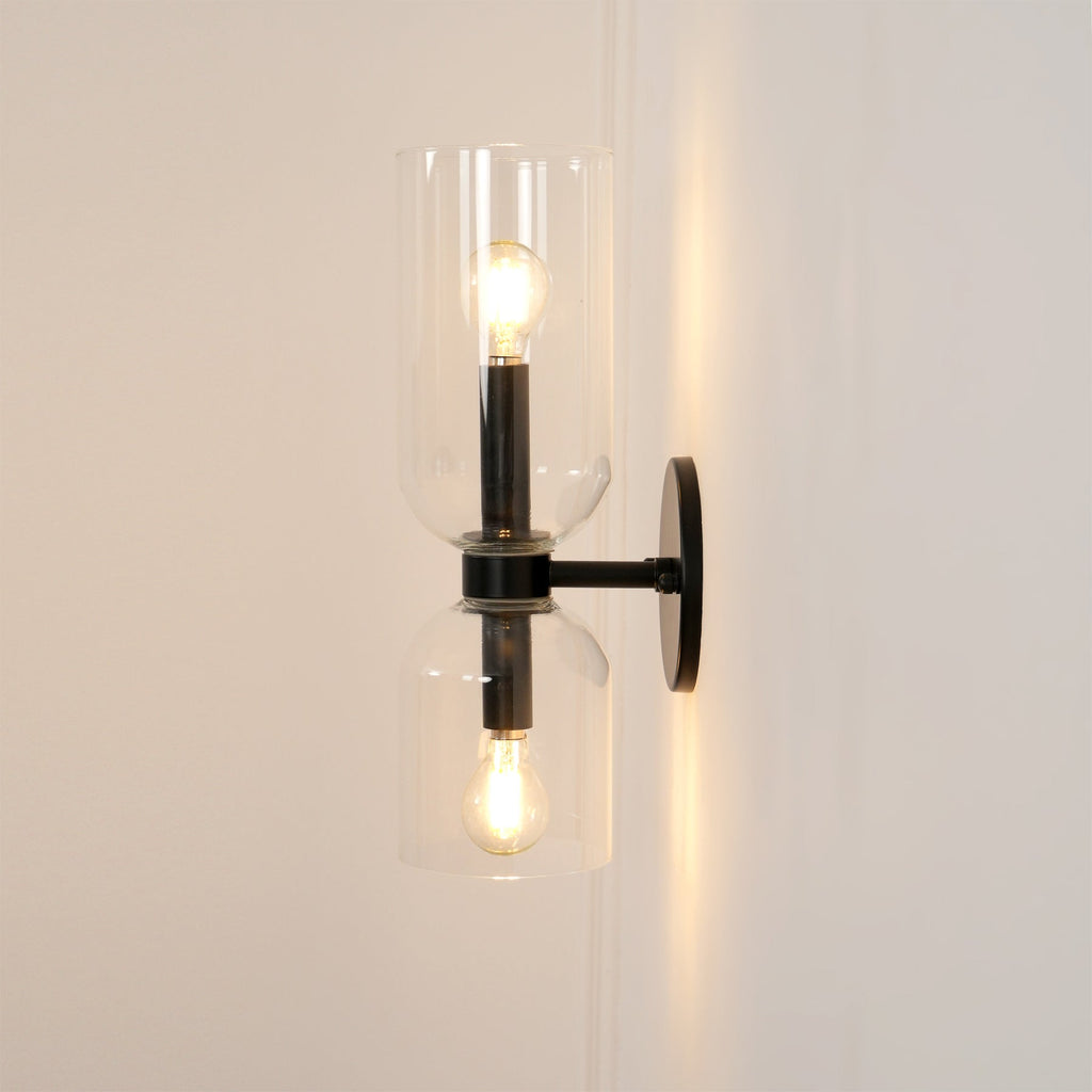 Edie Wall Lamp | Opal Glass Shade, Metal Body & Ideal for Indoor Use in Modern Spaces
