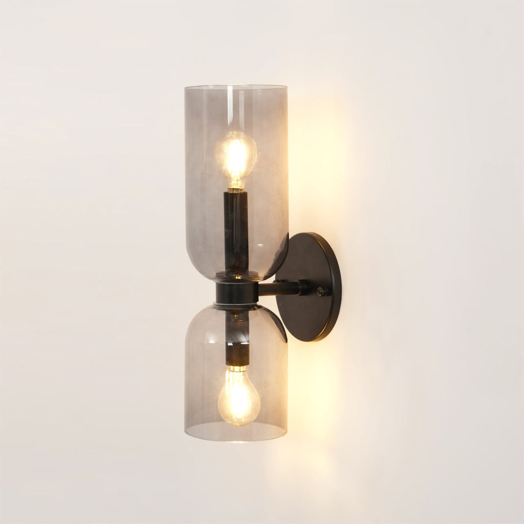 Edie Wall Lamp | Opal Glass Shade, Metal Body & Ideal for Indoor Use in Modern Spaces