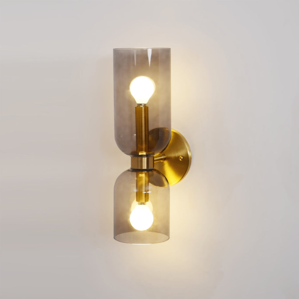 Edie Wall Lamp | Opal Glass Shade, Metal Body & Ideal for Indoor Use in Modern Spaces