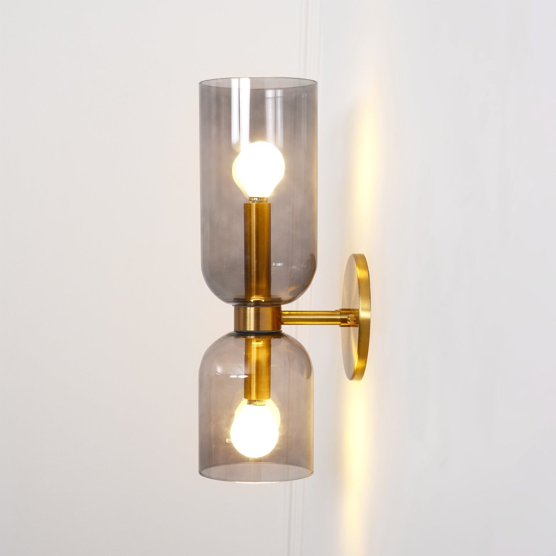 Edie Wall Lamp | Opal Glass Shade, Metal Body & Ideal for Indoor Use in Modern Spaces