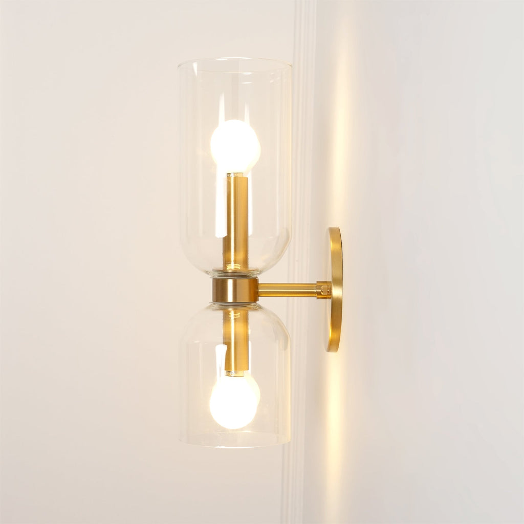 Edie Wall Lamp | Opal Glass Shade, Metal Body & Ideal for Indoor Use in Modern Spaces