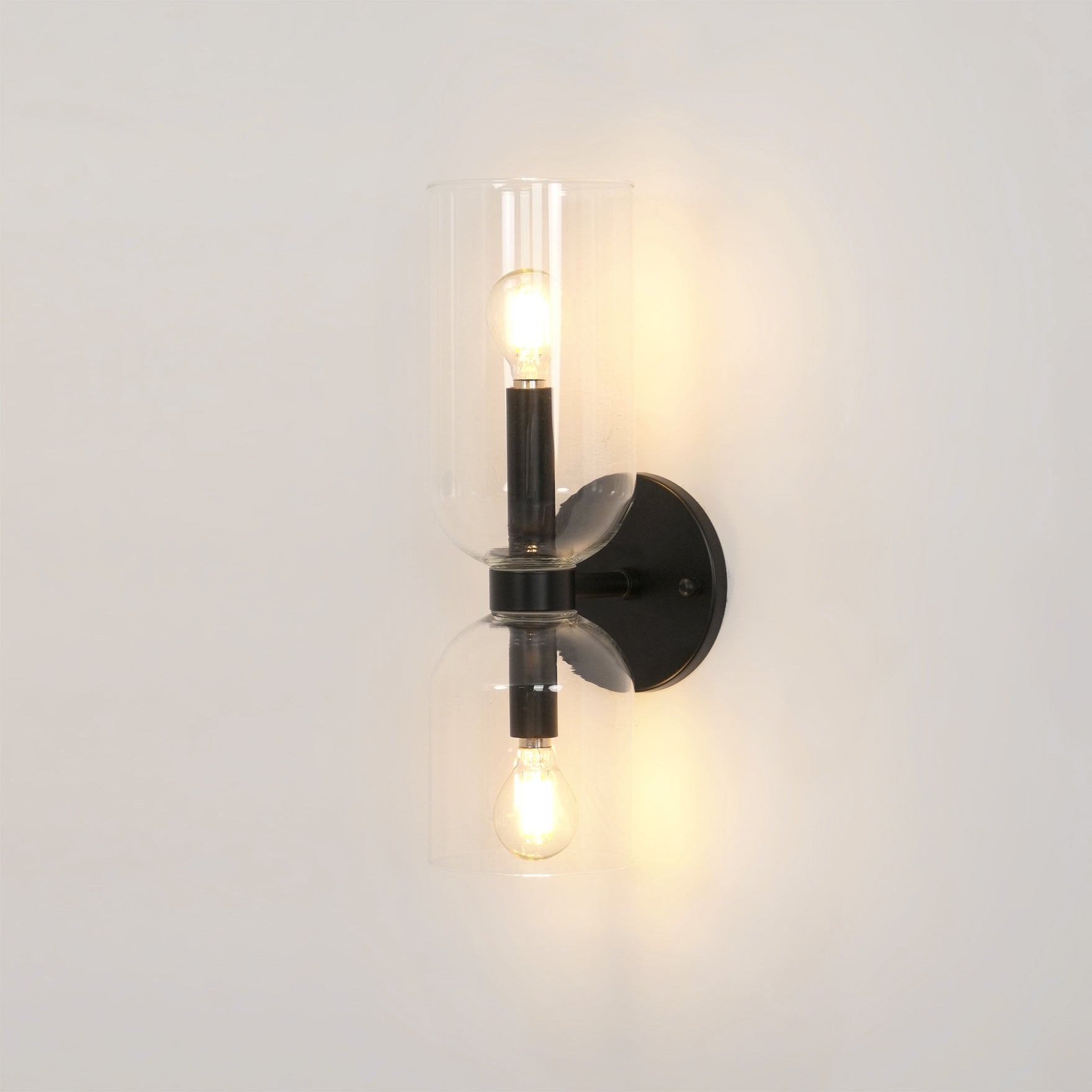 Edie Wall Lamp | Opal Glass Shade, Metal Body & Ideal for Indoor Use in Modern Spaces