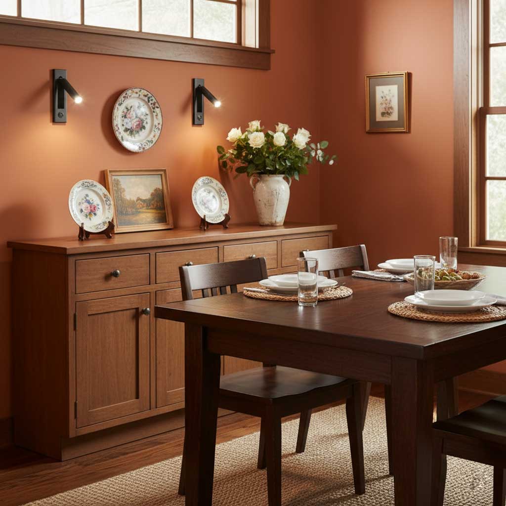 LED Bedside Reading Light | Adjustable Head, Dimmable & Space-Saving for Modern Bedrooms