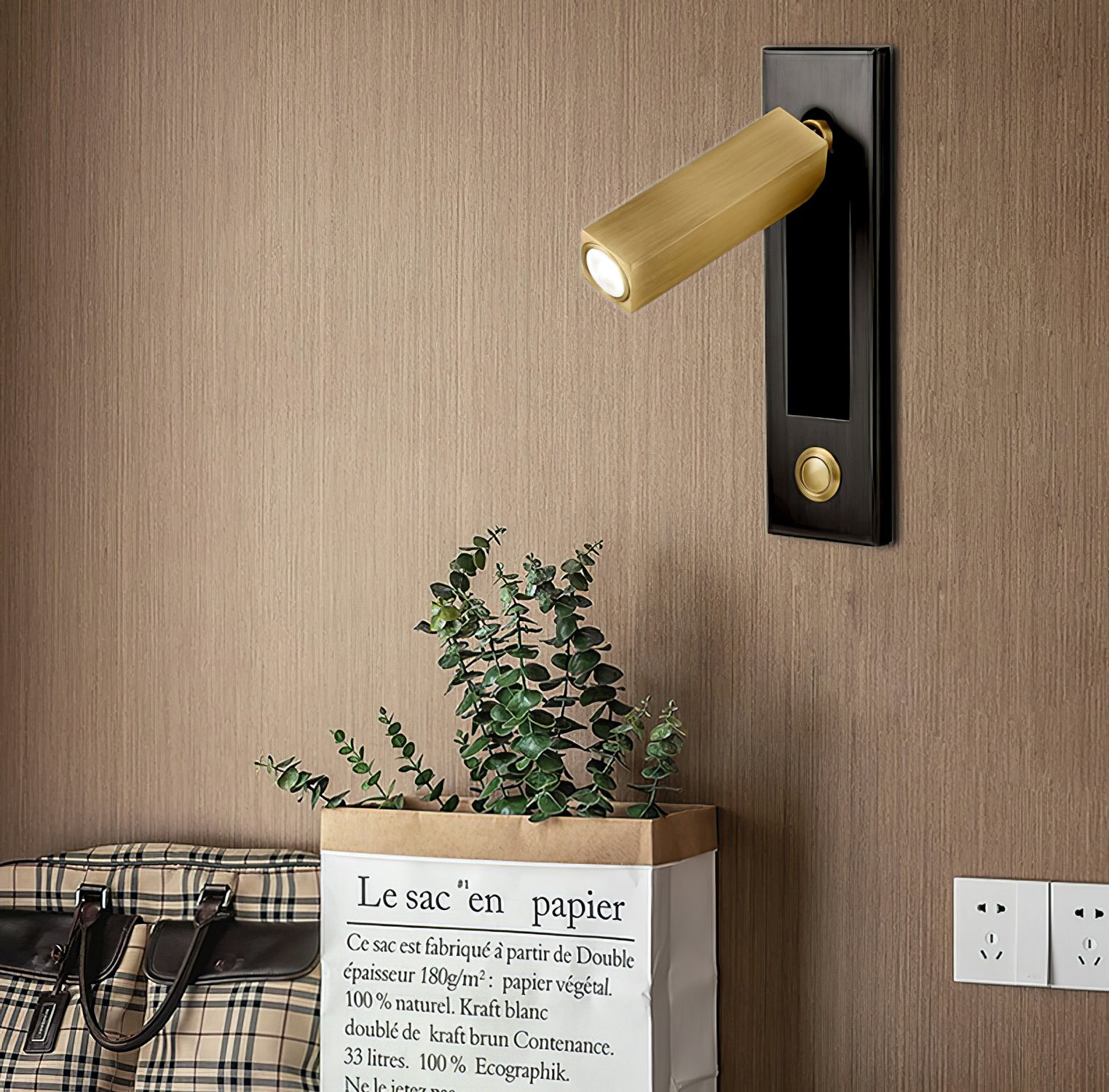 LED Bedside Reading Light | Adjustable Head, Dimmable & Space-Saving for Modern Bedrooms