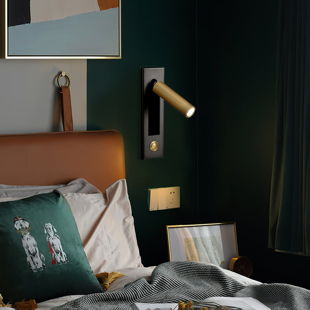 LED Bedside Reading Light | Adjustable Head, Dimmable & Space-Saving for Modern Bedrooms