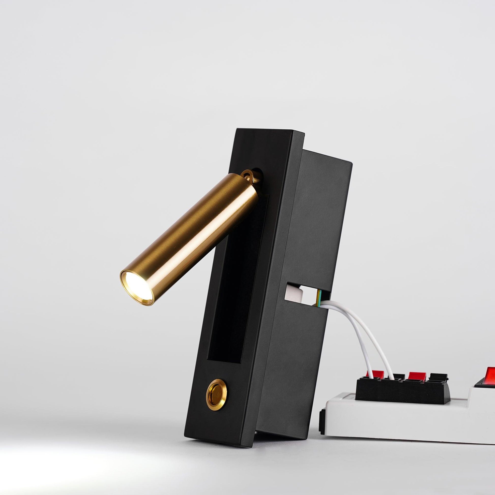 LED Bedside Reading Light | Adjustable Head, Dimmable & Space-Saving for Modern Bedrooms