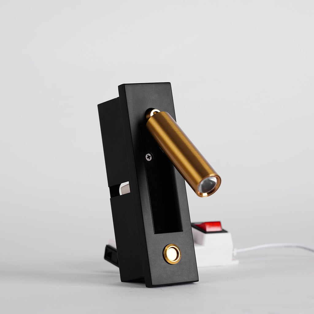 LED Bedside Wall Sconce Light Fixture - Modern Design for Bedroom & Nightstand Lighting