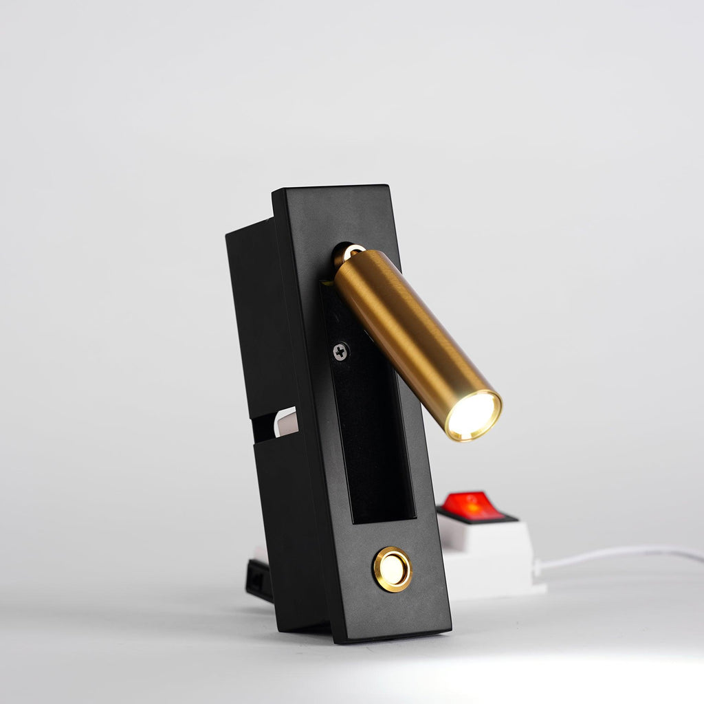 LED Bedside Reading Light | Adjustable Head, Dimmable & Space-Saving for Modern Bedrooms