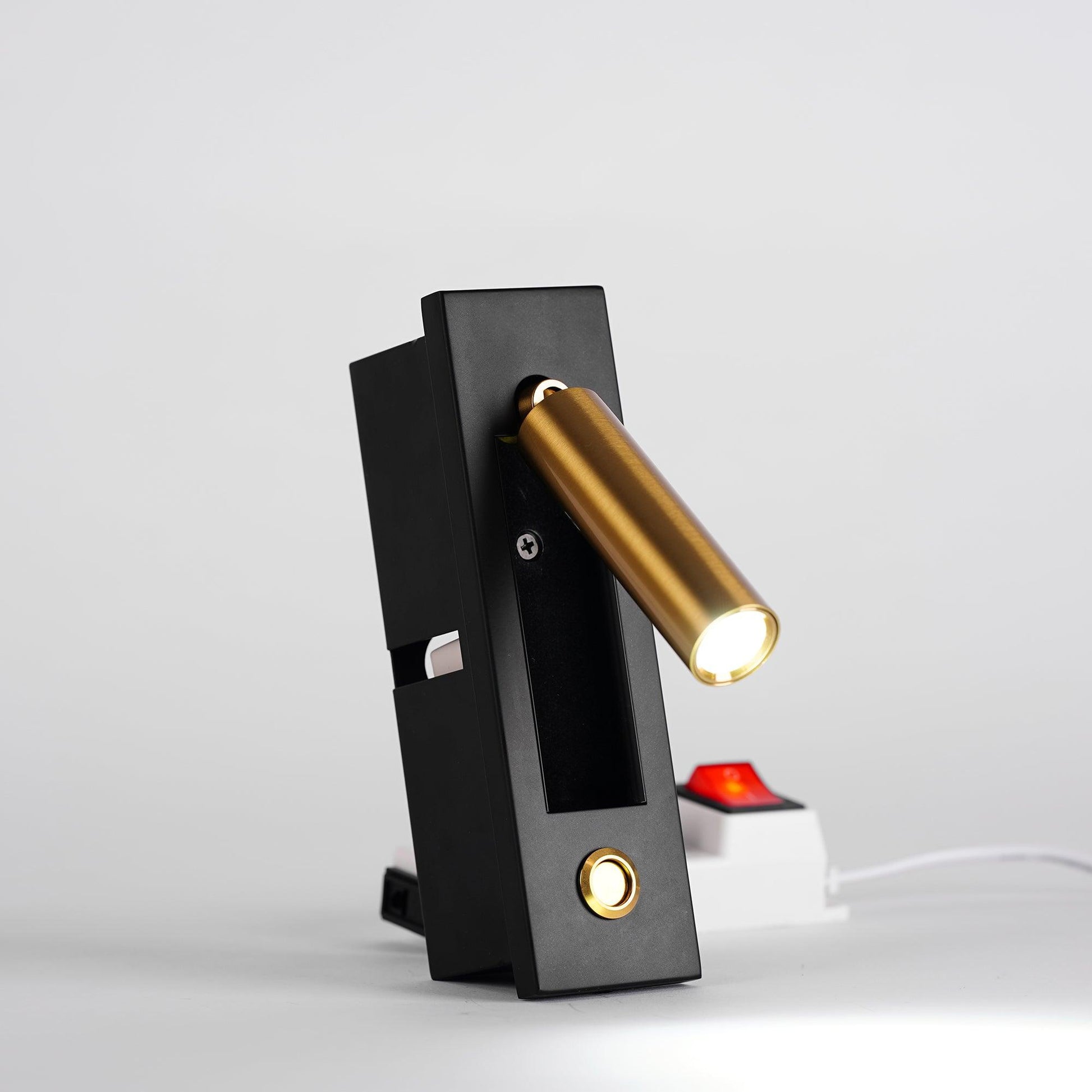 LED Bedside Reading Light | Adjustable Head, Dimmable & Space-Saving for Modern Bedrooms