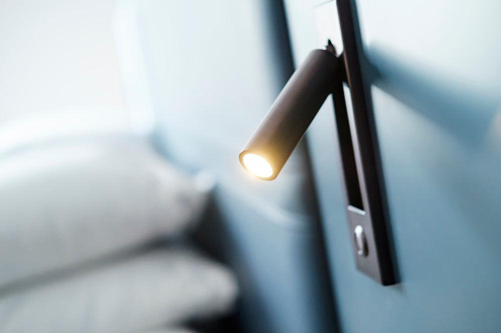 LED Bedside Reading Light | Adjustable Head, Dimmable & Space-Saving for Modern Bedrooms