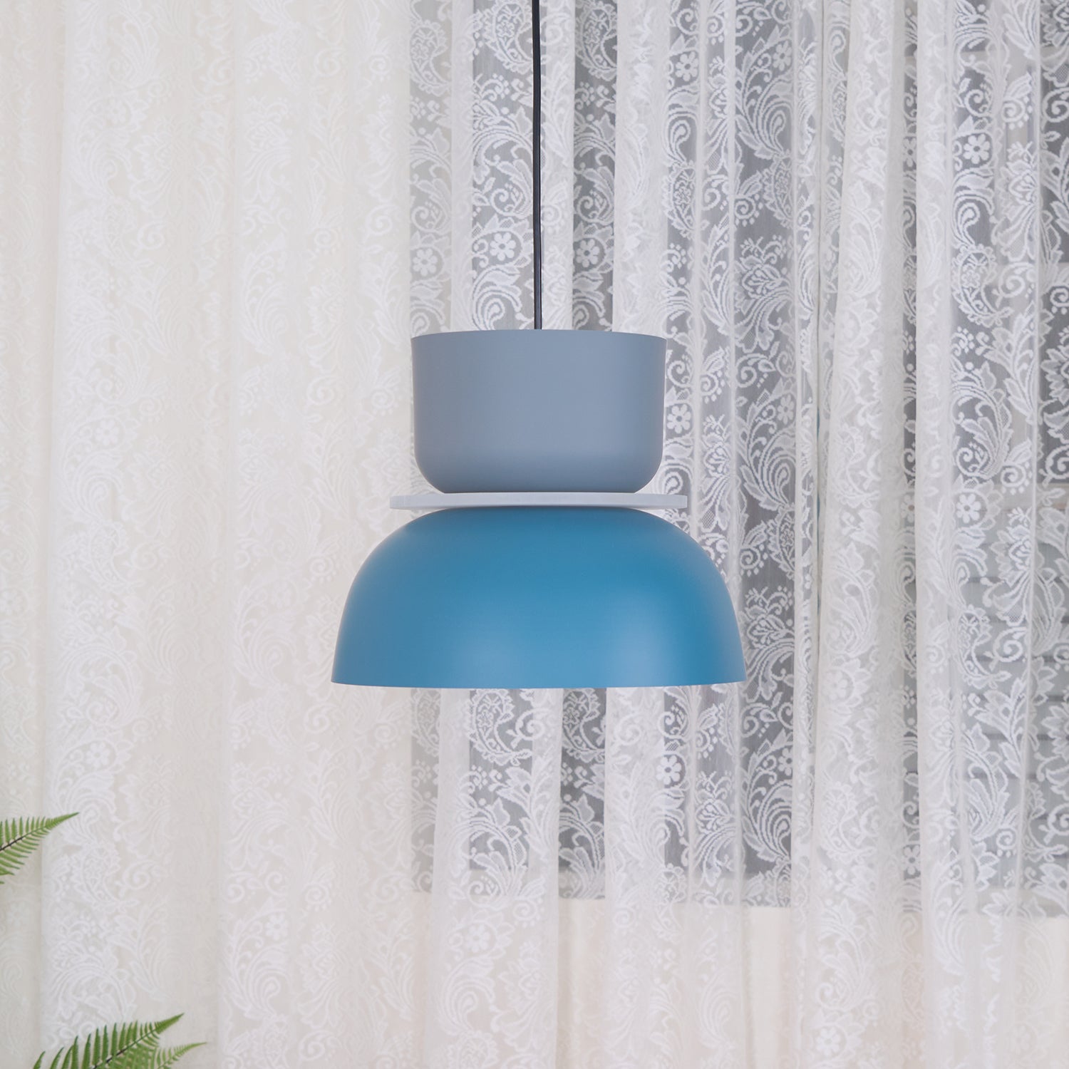Etta Series Pendant Light | Colorful Geometric Design, LED Compatible & Ideal for Modern Indoor Spaces