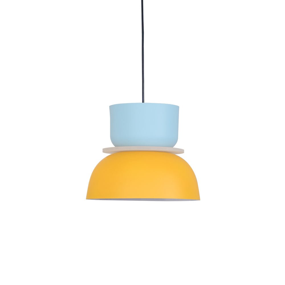 Etta Series Pendant Light | Colorful Geometric Design, LED Compatible & Ideal for Modern Indoor Spaces