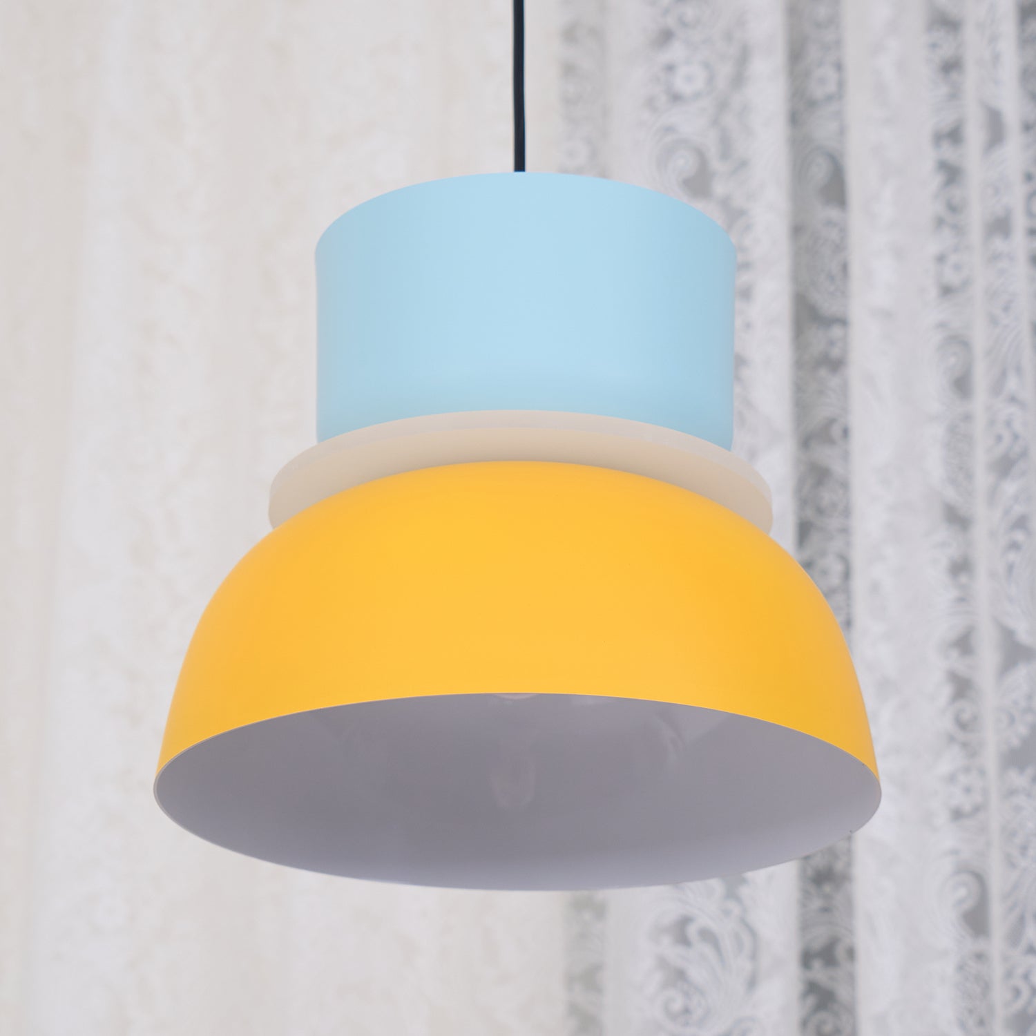 Etta Series Pendant Light | Colorful Geometric Design, LED Compatible & Ideal for Modern Indoor Spaces