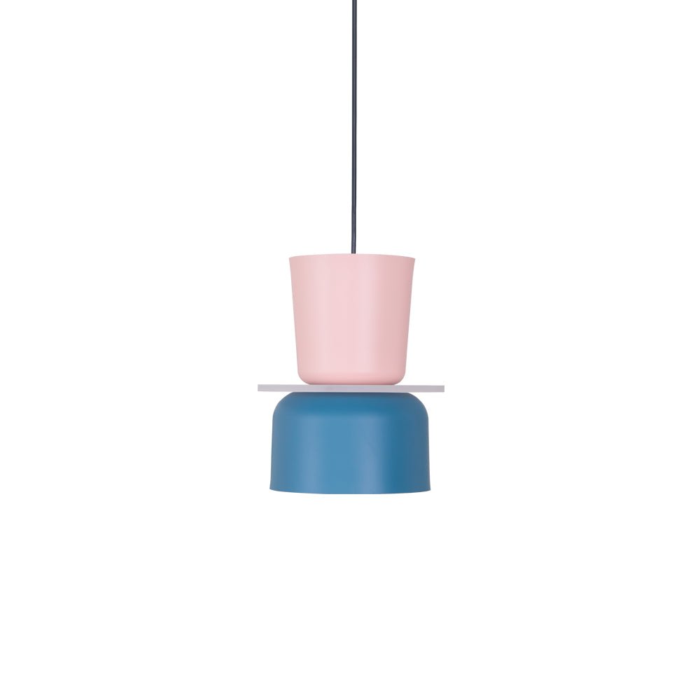 Etta Series Pendant Light | Colorful Geometric Design, LED Compatible & Ideal for Modern Indoor Spaces