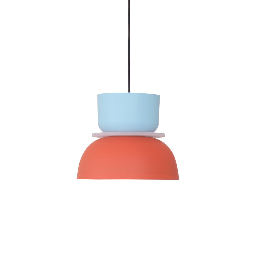 Etta Series Pendant Light | Colorful Geometric Design, LED Compatible & Ideal for Modern Indoor Spaces