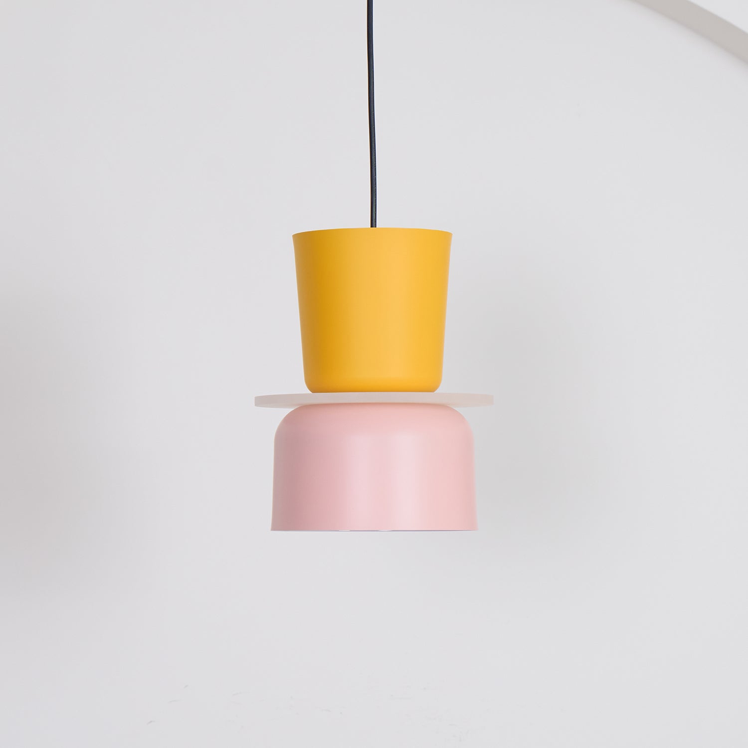 Etta Series Pendant Light | Colorful Geometric Design, LED Compatible & Ideal for Modern Indoor Spaces