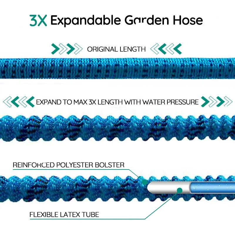 100FT Expandable Garden Water Hose