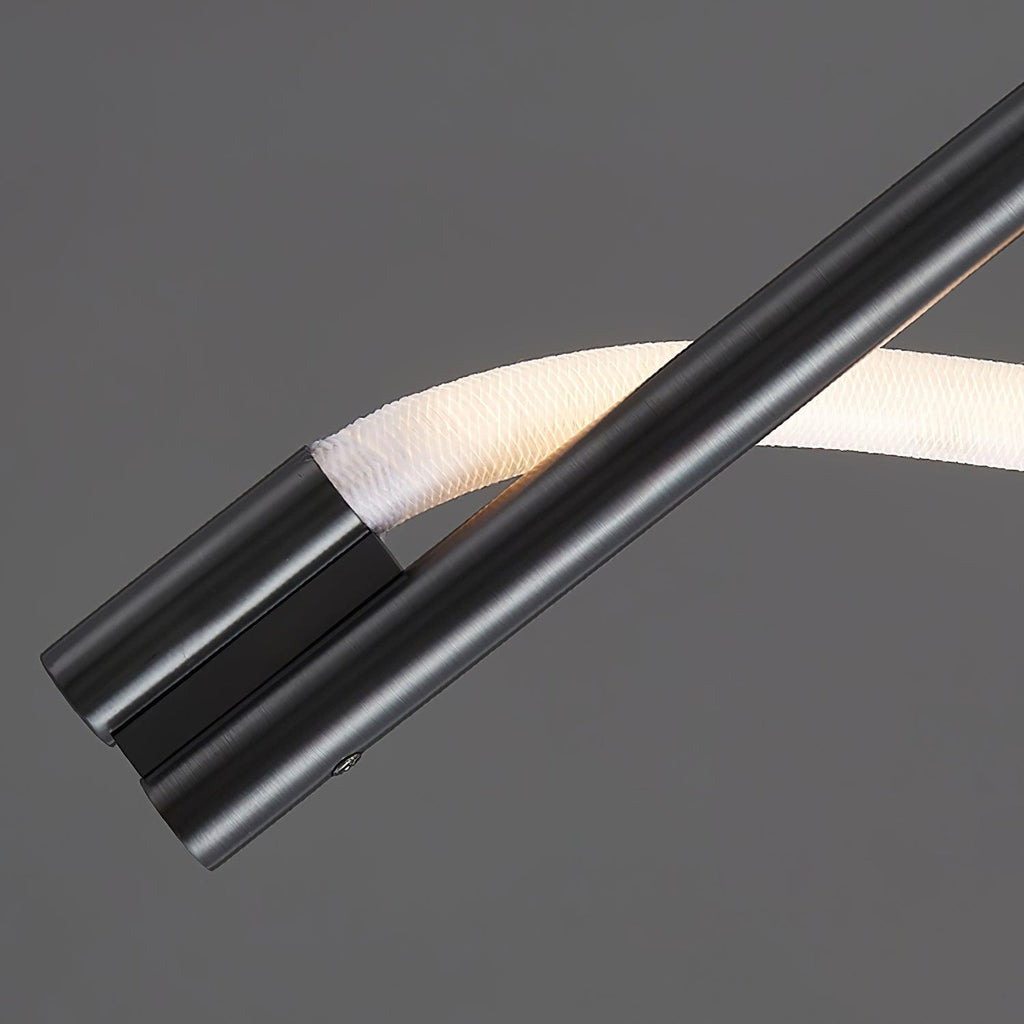 Flexible Linear Curve Wall Lamp - Adjustable Modern Lighting Fixture for Living Room & Hallway Decor