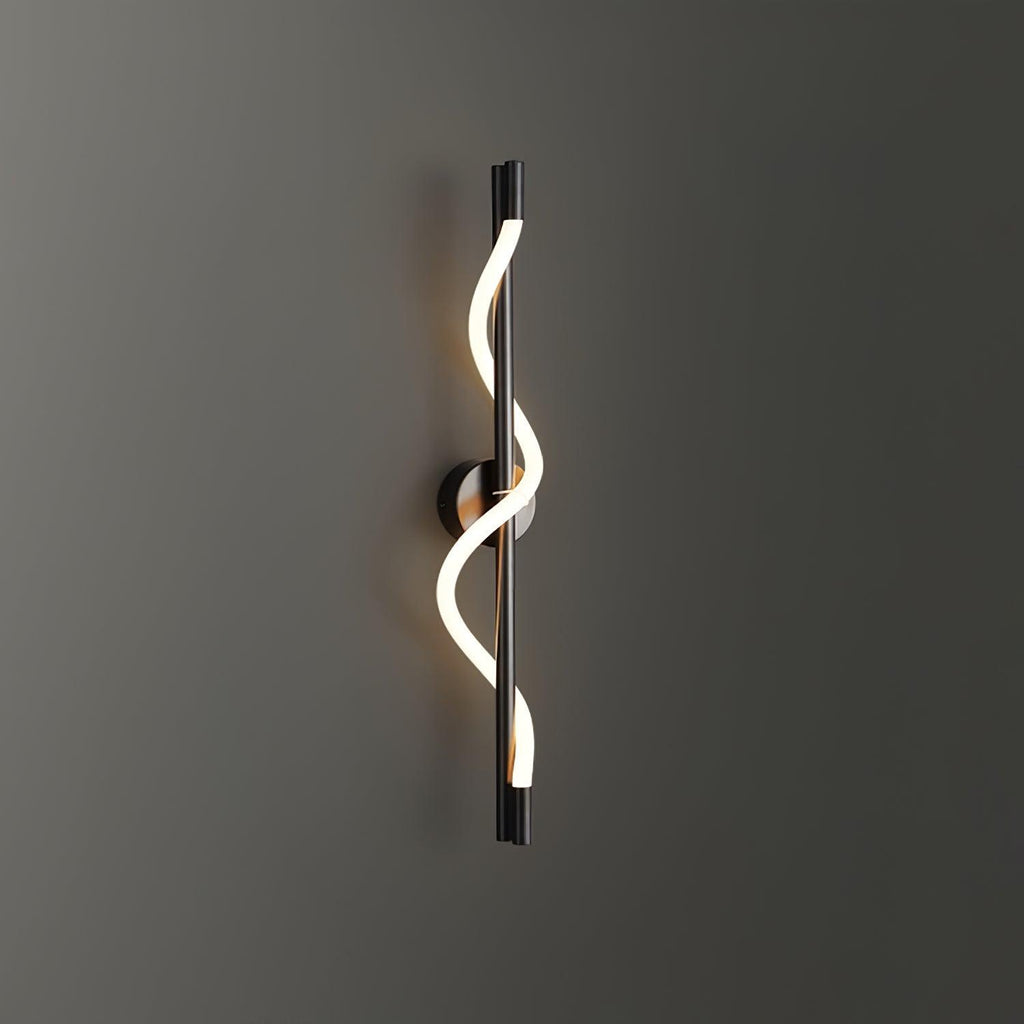 Flexible Linear Curve Wall Lamp - Adjustable Modern Lighting Fixture for Living Room & Hallway Decor