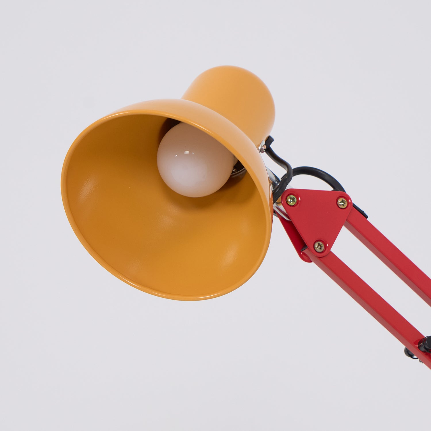 LED Table Lamp with Adjustable Arm and Shade - Modern Lighting for Home Office & Living Room Use