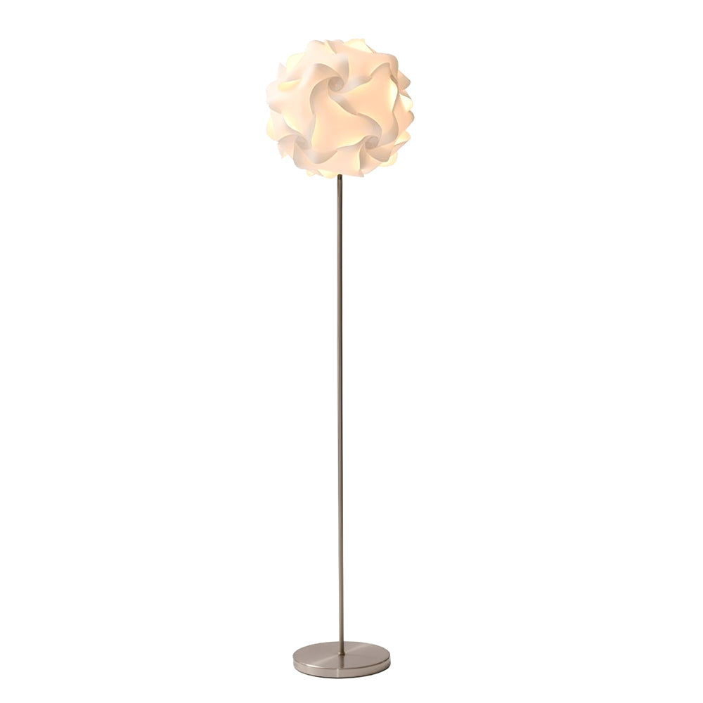 LED Flower Floor Lamp with Adjustable Height and Colorful Petals for Living Room & Bedroom Decor