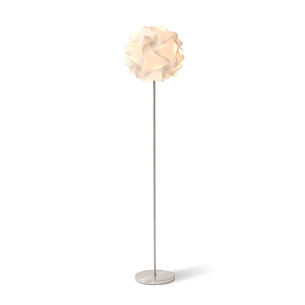 LED Flower Floor Lamp with Adjustable Height and Colorful Petals for Living Room & Bedroom Decor