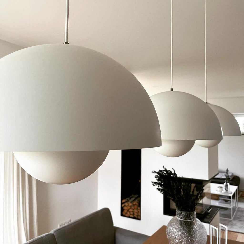 Flowerpot Pendant Lamp - Modern Hanging Light Fixture for Kitchen, Dining Room & Living Room Decor