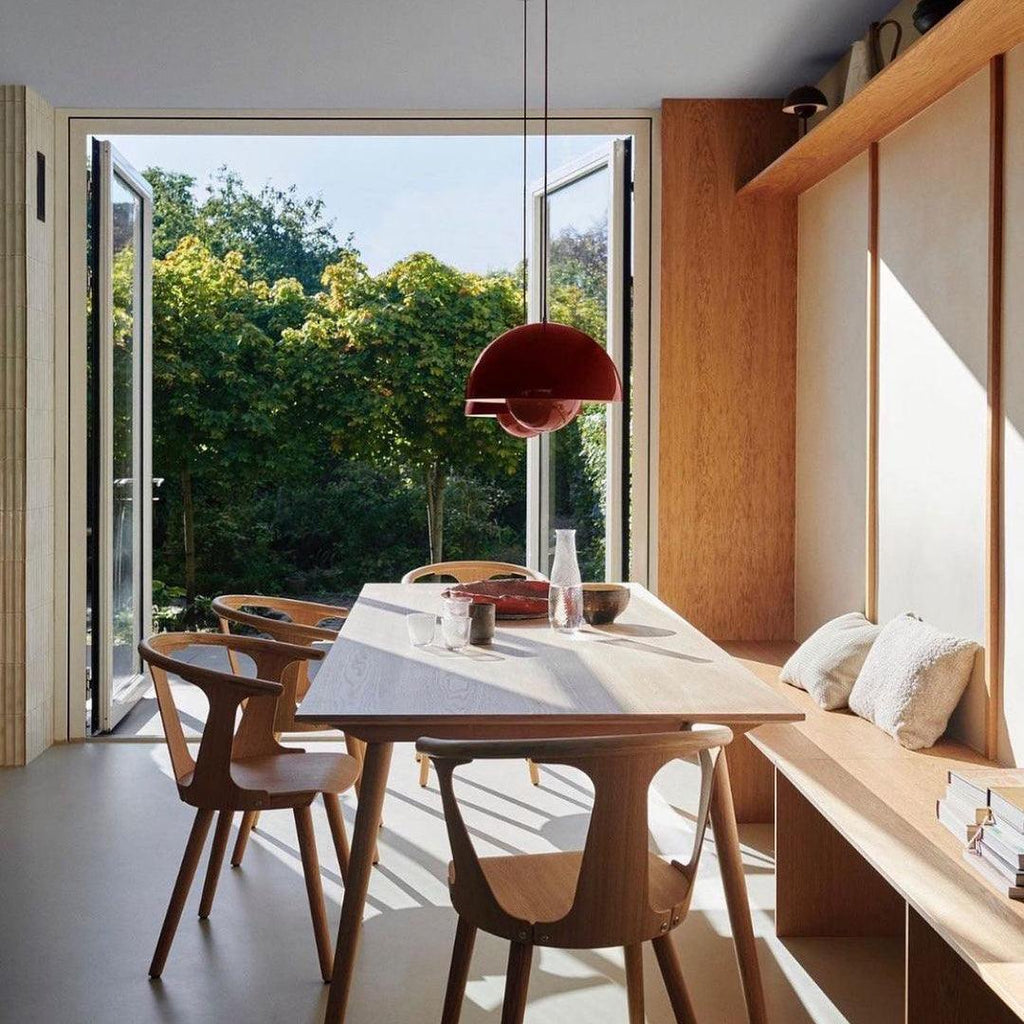 Flowerpot Pendant Lamp - Modern Hanging Light Fixture for Kitchen, Dining Room & Living Room Decor