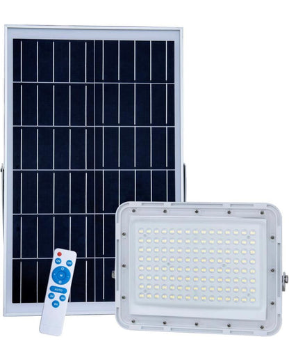 300W LED Solar Flood Light, 24000 Lumens Waterproof Outdoor Lighting with Remote Control for Streets, Gardens & Patios