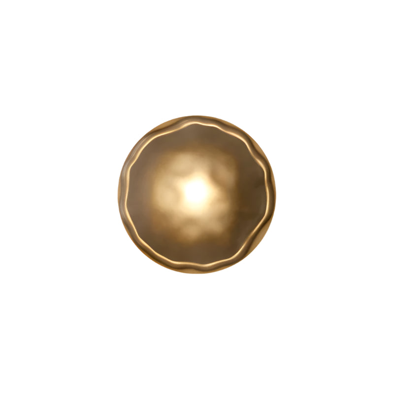 Glass Wall Sconce Light with Nordic Round Design for Bedroom, Living Room & Hallway Accent Lighting