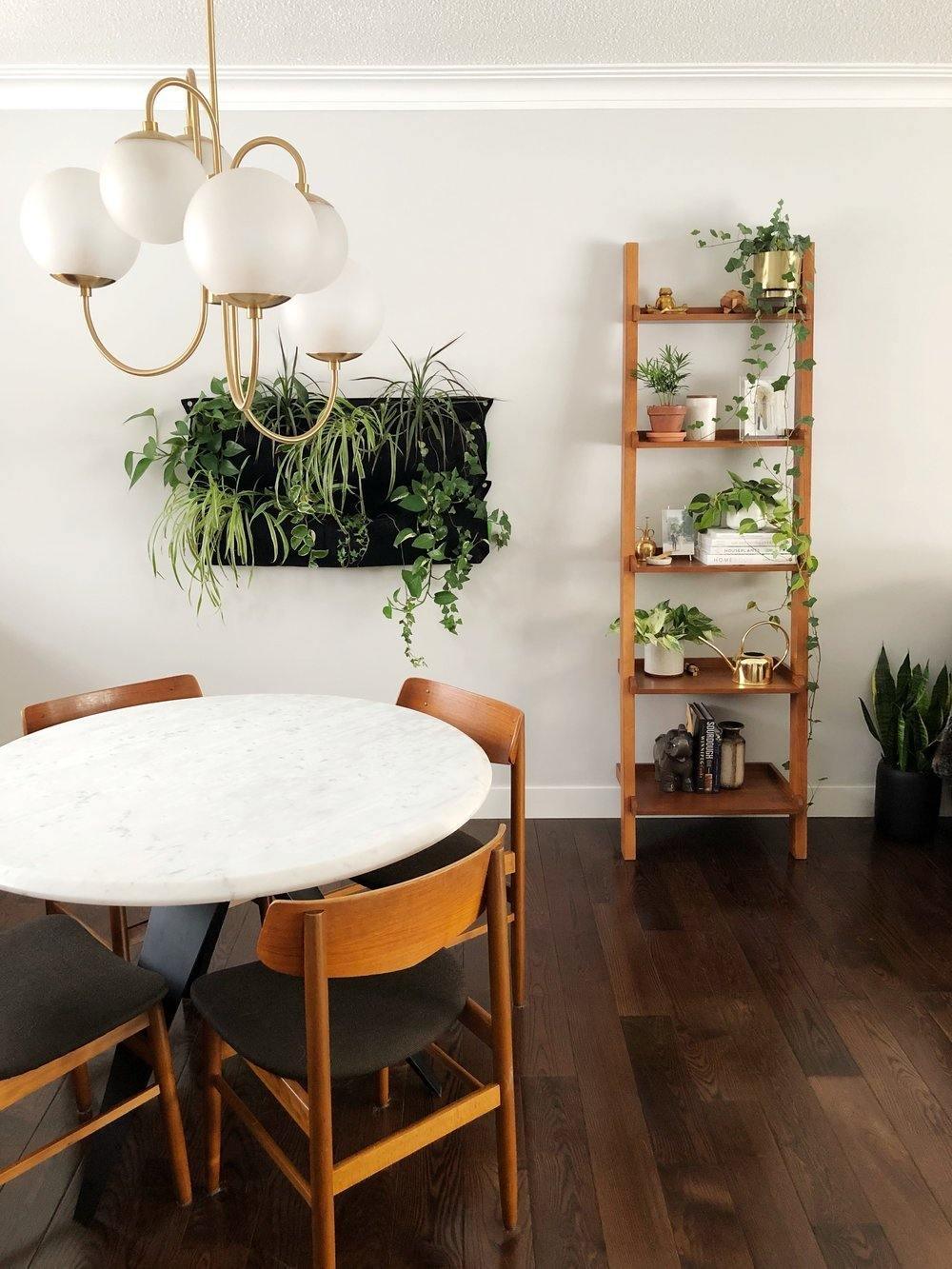 Gooseneck Chandelier | Wrought Iron & Glass, Damp-Rated for Indoor Use in Contemporary or Mid-Century Modern Spaces