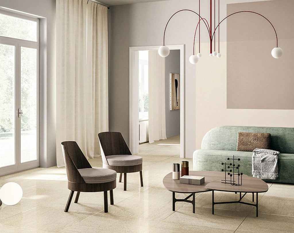 Modern LED Pendant Light | 6 Heads, Metal & Glass Design for Contemporary Indoor Spaces