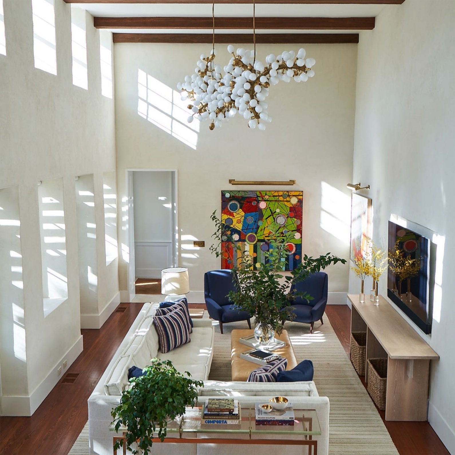 Grape Vine Bunch Chandelier Light Fixture for Dining Room & Rustic Decor