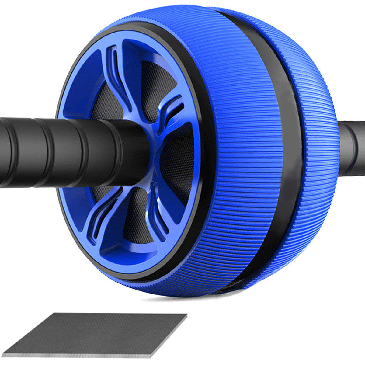 Abdominal Wheel Roller | Blue Exercise Roller for Core Strengthening and Belly Training