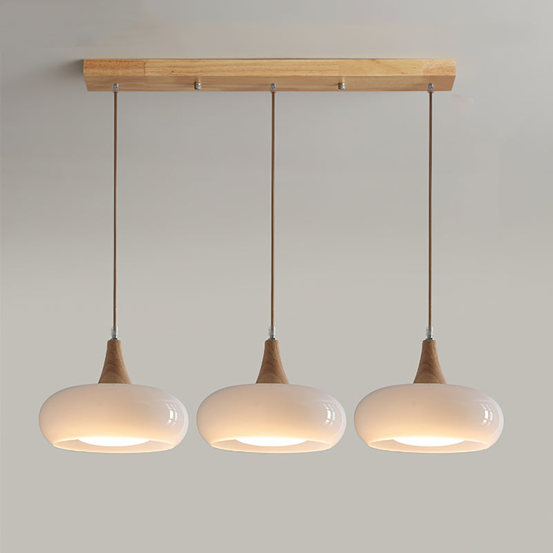 LED Pendant Lamp - Modern Adjustable Hanging Light Fixture for Kitchen Island & Dining Room