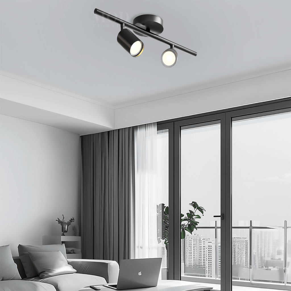 Modern Mid-Century Task Lighting – Sleek Adjustable Light Fixture in Brushed Gold or Matte Black for Living Rooms & Offices