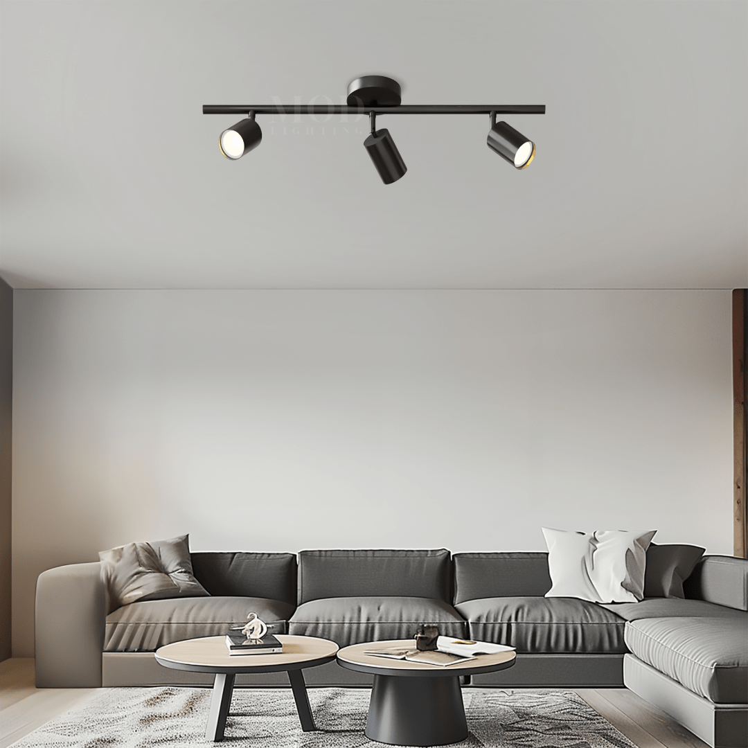 Modern Mid-Century Task Lighting – Sleek Adjustable Light Fixture in Brushed Gold or Matte Black for Living Rooms & Offices