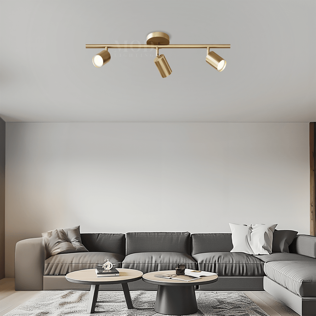 Modern Mid-Century Task Lighting – Sleek Adjustable Light Fixture in Brushed Gold or Matte Black for Living Rooms & Offices