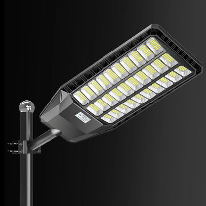 3000W Solar Street Light with 180000 Lumens, Dusk to Dawn Motion Sensor Outdoor Lighting for Pathways & Security