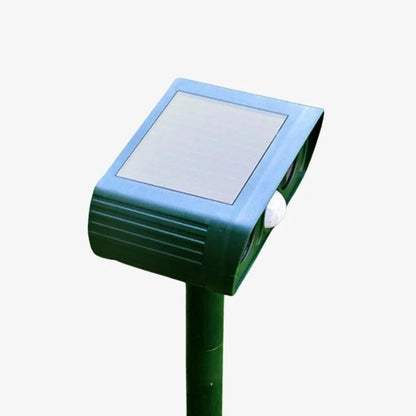 Solar Outdoor Ultrasonic Repeller for Garden Defense Squirrels