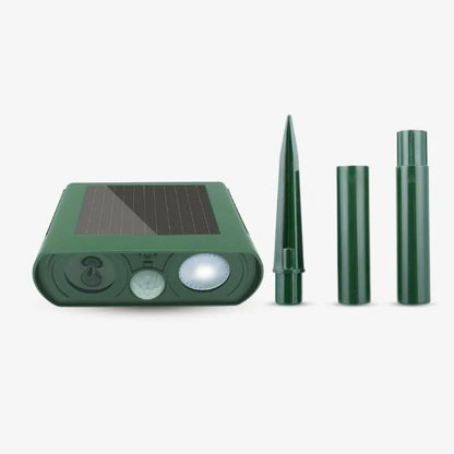 Solar Outdoor Ultrasonic Repeller for Garden Defense Squirrels