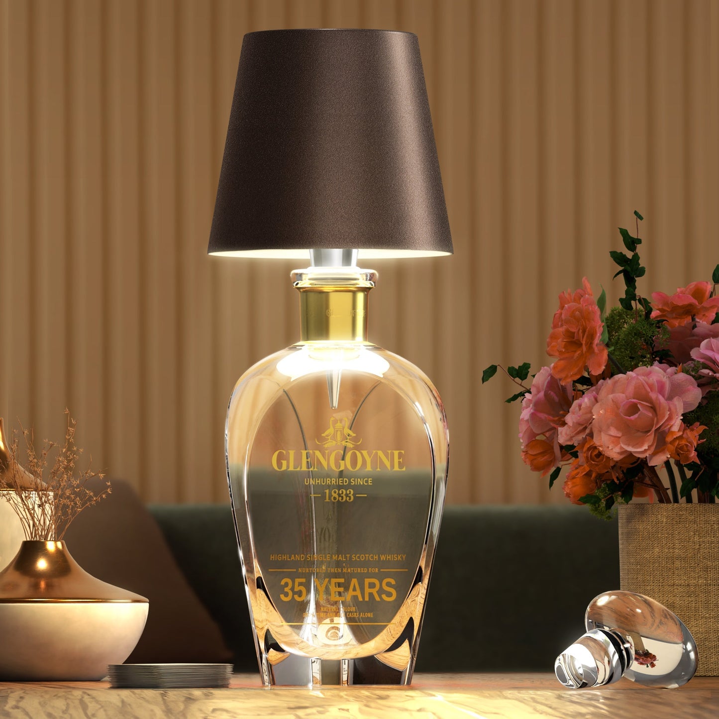 Innovative Bottle Light Kit - Turn Any Bottle into a Lamp with Pridola Tequila Bottle Lamp Solution