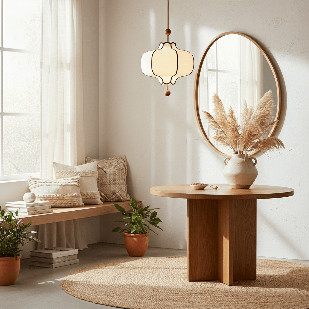 Lantern Fabric Pendant Light | Adjustable Size, Soft Ambient Glow & Ideal for Indoor Spaces