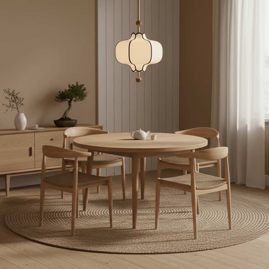 Lantern Fabric Pendant Light | Adjustable Size, Soft Ambient Glow & Ideal for Indoor Spaces