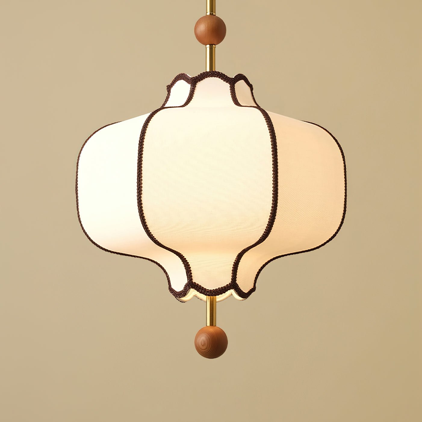 Lantern Fabric Pendant Light | Adjustable Size, Soft Ambient Glow & Ideal for Indoor Spaces