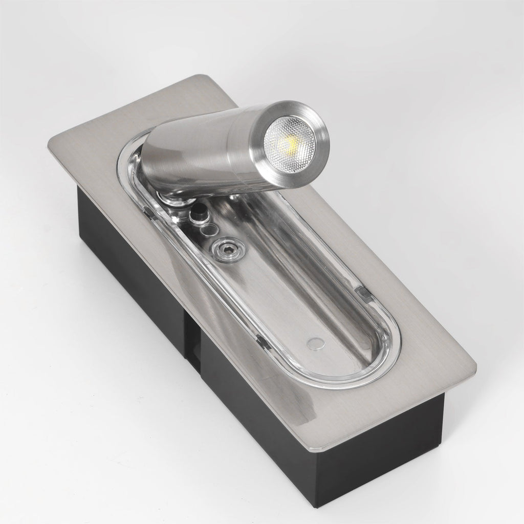 Wall-Mounted LED Reading Lamp | 360º Rotation, Glare-Minimizing Design for Indoor Use