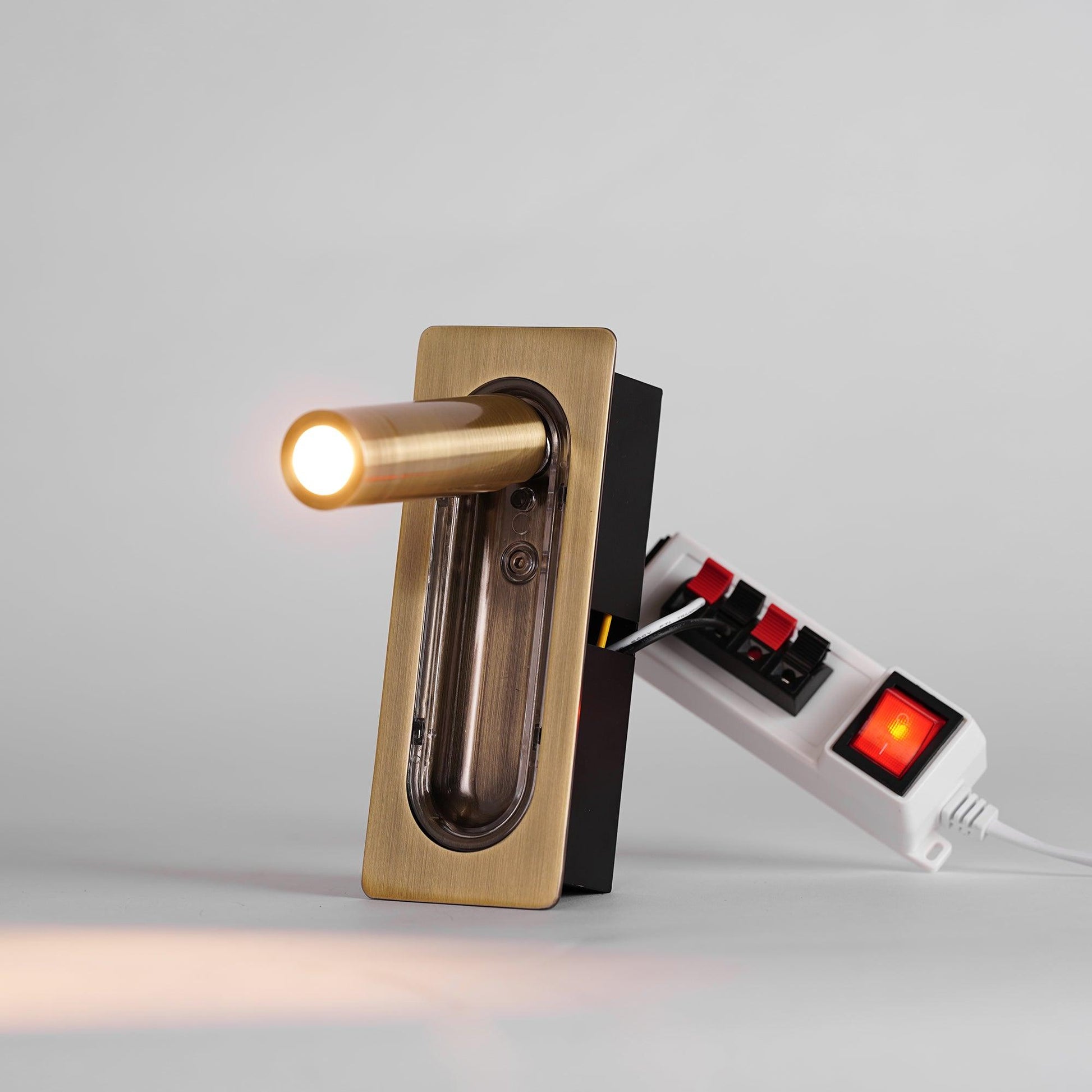 Wall-Mounted LED Reading Lamp | 360º Rotation, Glare-Minimizing Design for Indoor Use