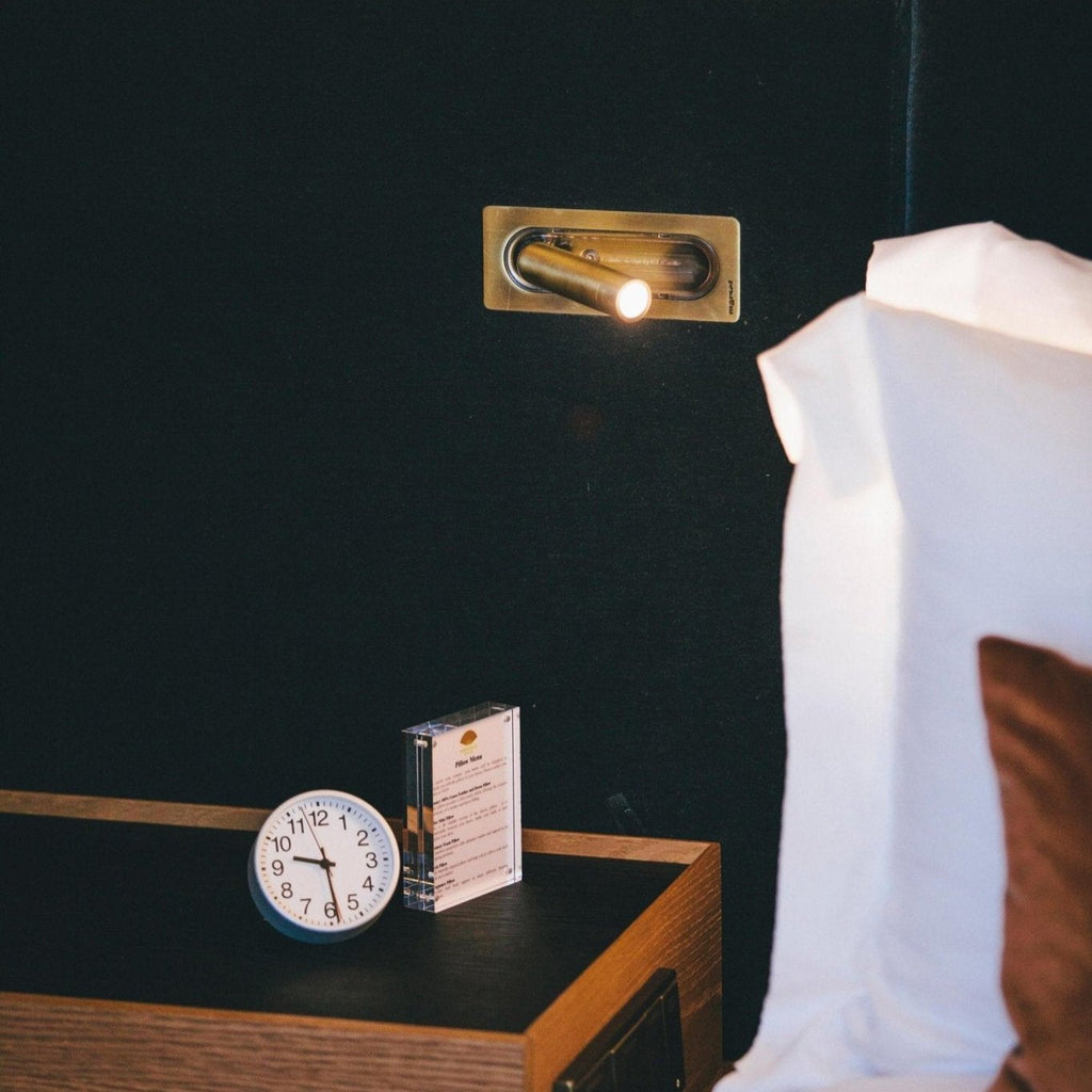 Wall-Mounted LED Reading Lamp | 360º Rotation, Glare-Minimizing Design for Indoor Use